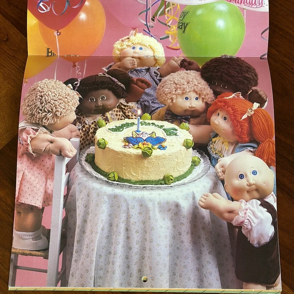 VINTAGE CABBAGE PATCH DOLLS CALENDAR 1985 - READ DESCRIPTION